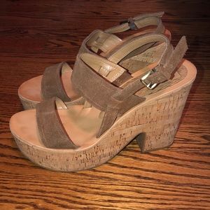 Dolce Vita cork heel